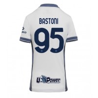 Inter Milan Alessandro Bastoni #95 Fotballklær Bortedrakt Dame 2024-25 Kortermet